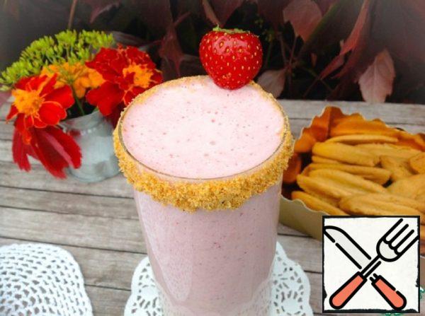 Smoothie "Strawberry Cheesecake" Recipe
