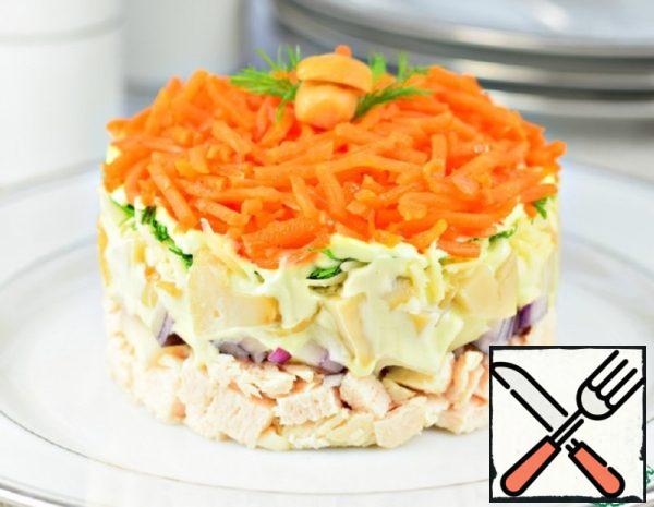 Salad Layer "Carousel" Recipe