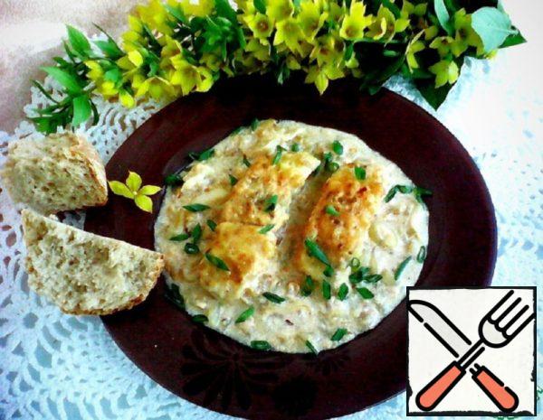 Fish Stewed in Baked Milk Recipe
