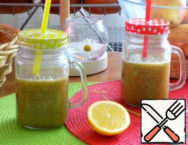 Banana-Apple Smoothie with Cilantro Recipe