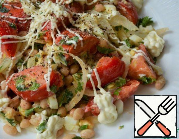 Bean Salad with Tomatoes Recipe
