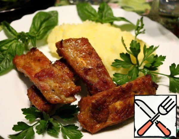 Pork Ribs in Honey-Orange Marinade Recipe