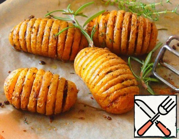 Baked Potatoes with Rosemary Recipe