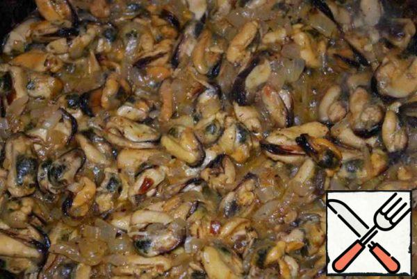 Mussels "Fried Hastily" Recipe