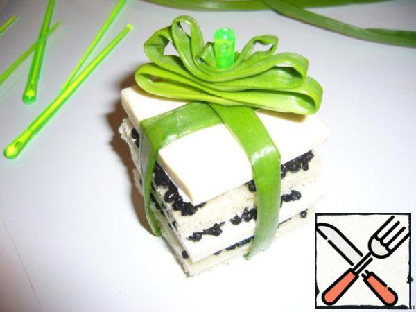 Canapes "Gifts for the White Tiger" Recipe