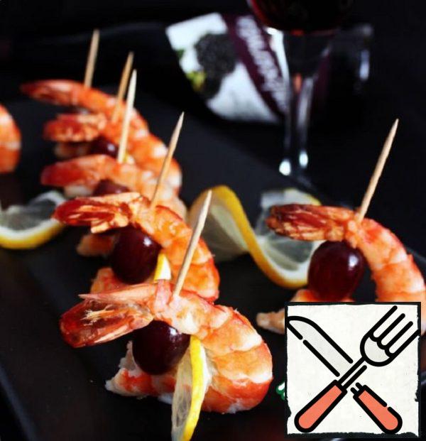 Canapes "Shrimp" Recipe