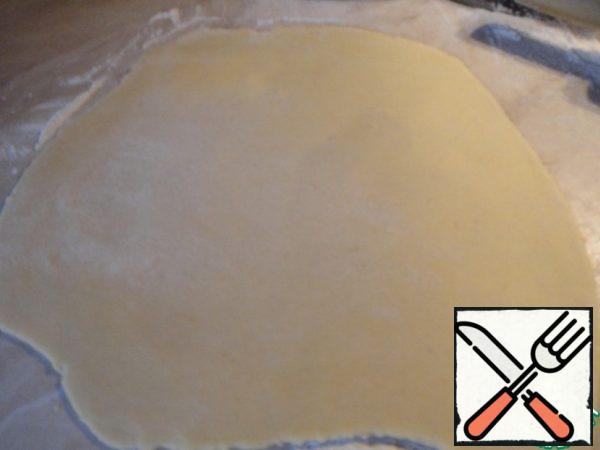The dough is very thin roll out.