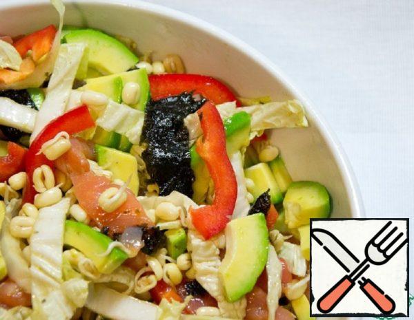 Salad "Colorful" Recipe