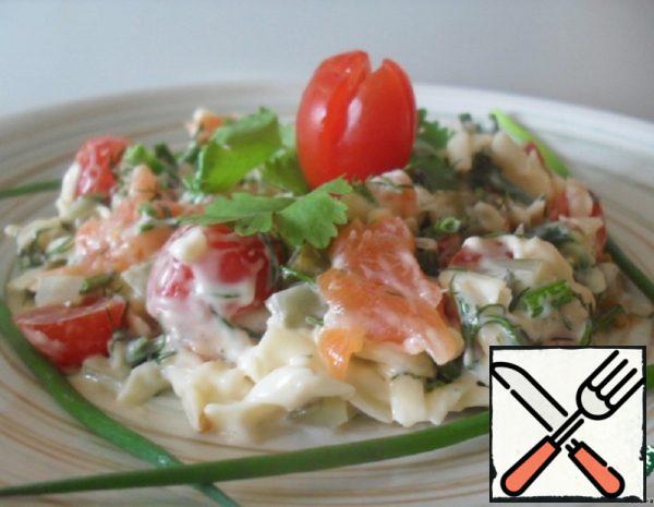Salad with Red Fish Recipe
