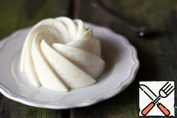 Jelly Dessert with Rice Recipe