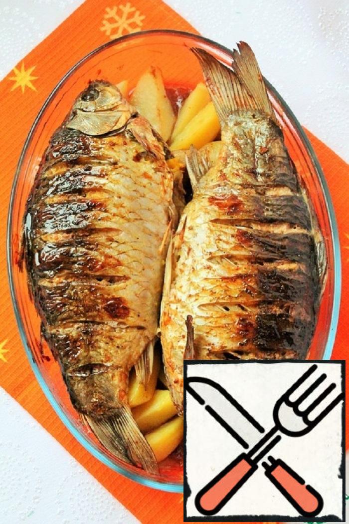 Carp Stuffed with Egg Recipe 2023 with Pictures Step by Step - Food ...