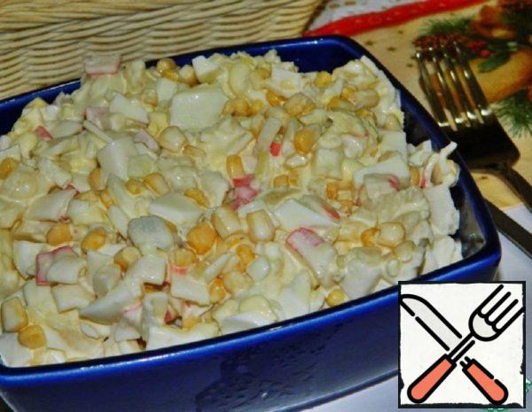 Salad "Pineapple" Recipe