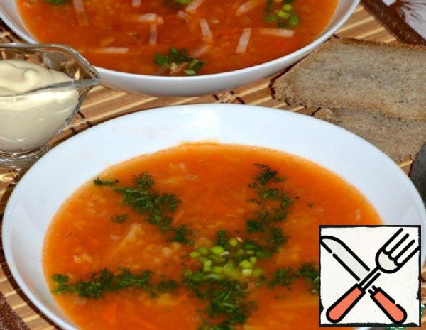 Cabbage Soup at Home Recipe