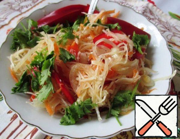 Vegetable Salad in Marinade Recipe