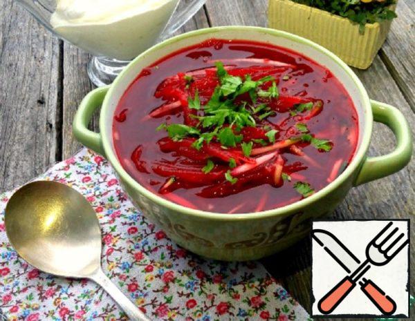 Cold Beetroot Soup Recipe