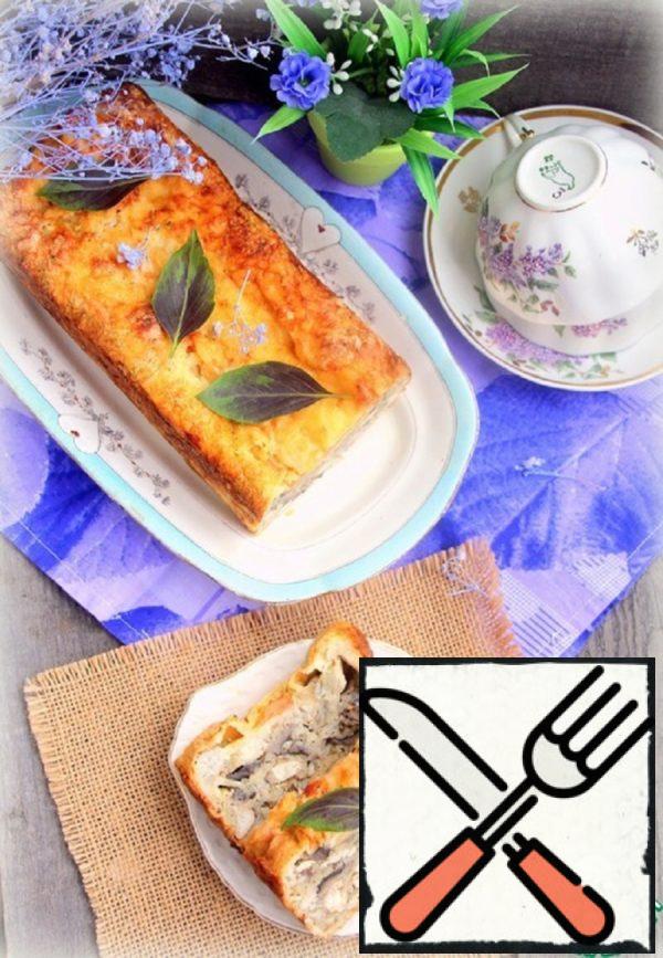Pie of Pita Bread "A La Julienne» Recipe