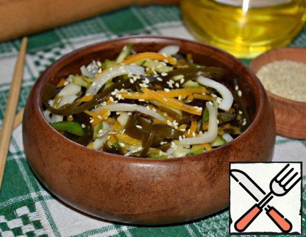The Seaweed Salad with Squid Recipe