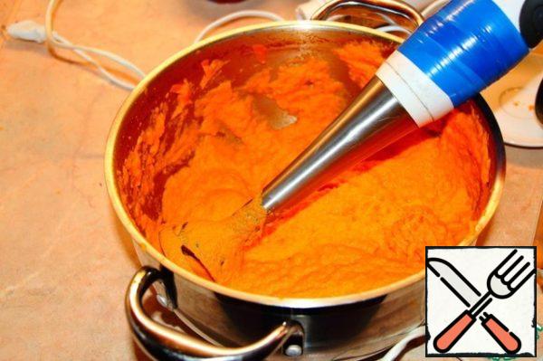 So, whisk it in a blender and try it. You can add salt and sugar if the carrots themselves are not very sweet (there are different varieties). Well, that's for your taste.
