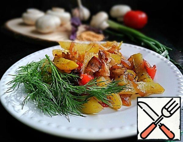 Potatoes with Mushrooms in the Sleeve Recipe