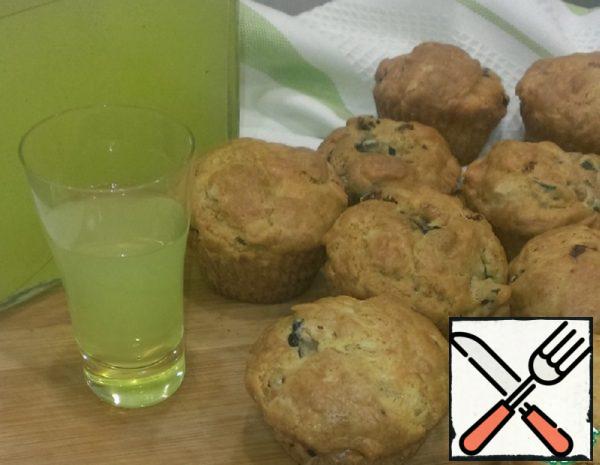 Muffins with Mussels and Sun-Dried Tomatoes Recipe