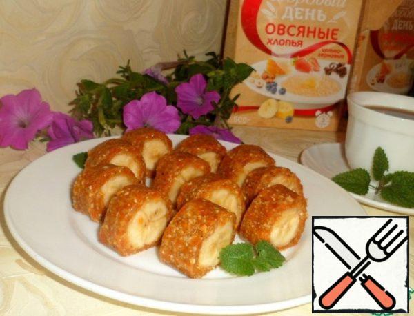 Oat Rolls with Banana Recipe