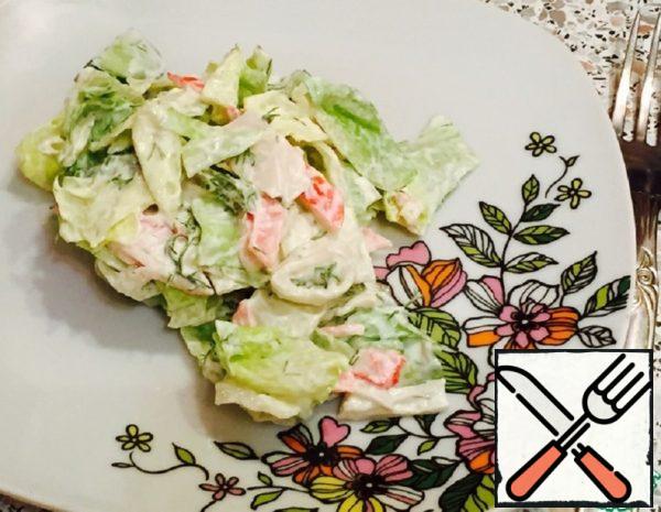 Salad "Mr. Krabs" Recipe