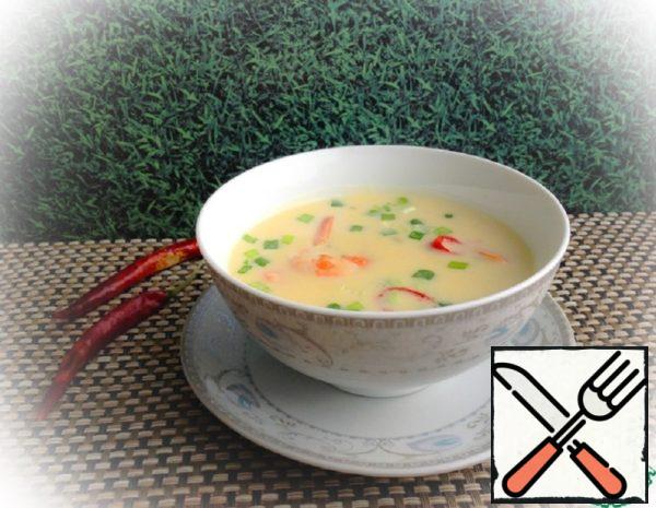 Spicy Soup with Corn and Shrimp Recipe