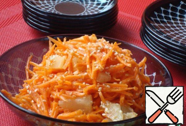 Carrot Salad with Pineapple Recipe