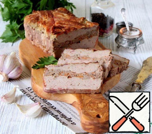Turkey Terrine with Chicken Hearts Recipe