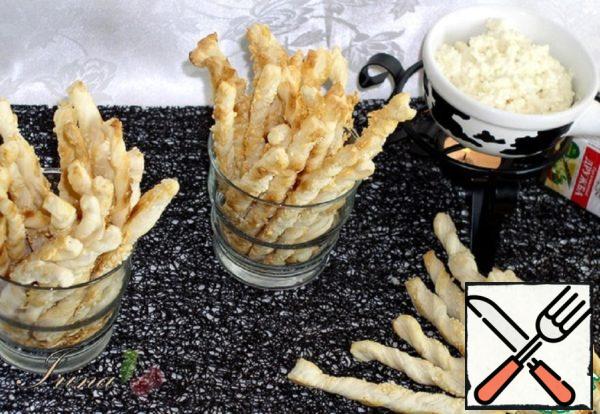 Cheese Sticks from Puff Pastry Recipe
