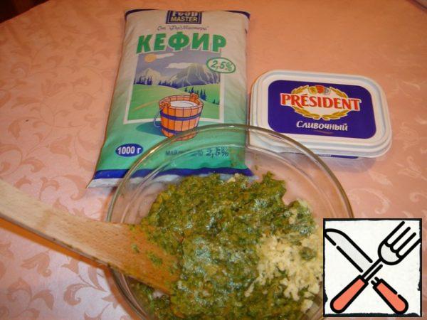 Ingredients for cream.
