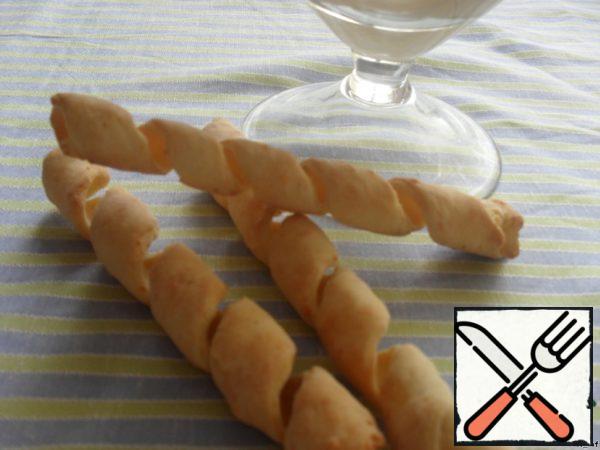 Baked sticks remove very accurately. I have succeeded the such.