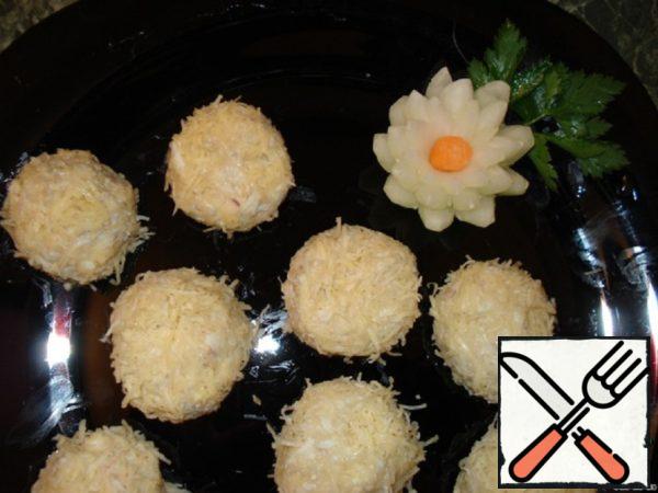 Cheese Balls with Cod Liver Recipe