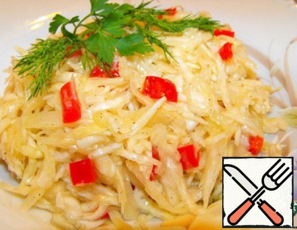 German Cabbage Salad Recipe