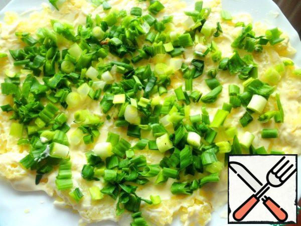 Sprinkle with green onions.