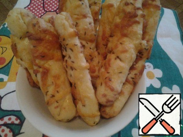 Cheese Sticks on Sour Cream Recipe