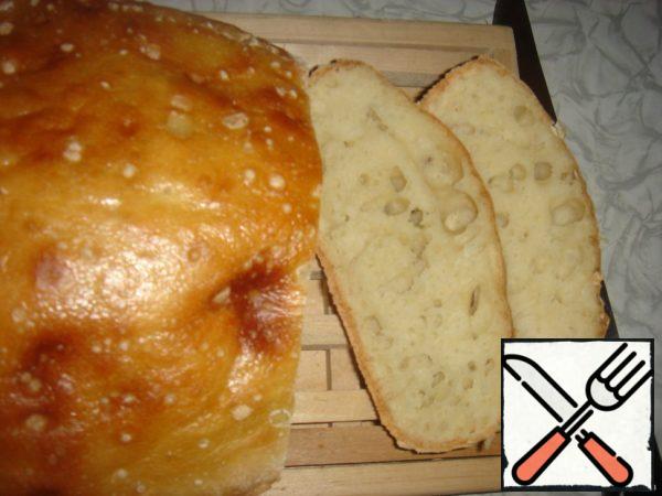 Bread without kneading Recipe