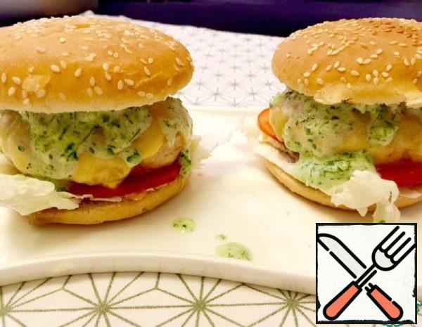 Chicken Burger with Pineapple Recipe