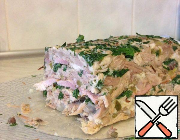 Meat Terrine with Ham and Parsley Recipe