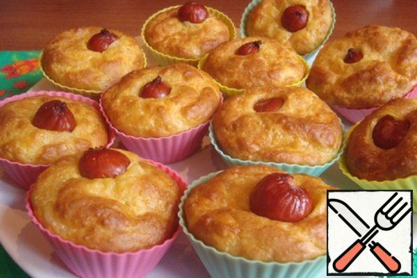 Cupcakes "Hot Dog" Recipe