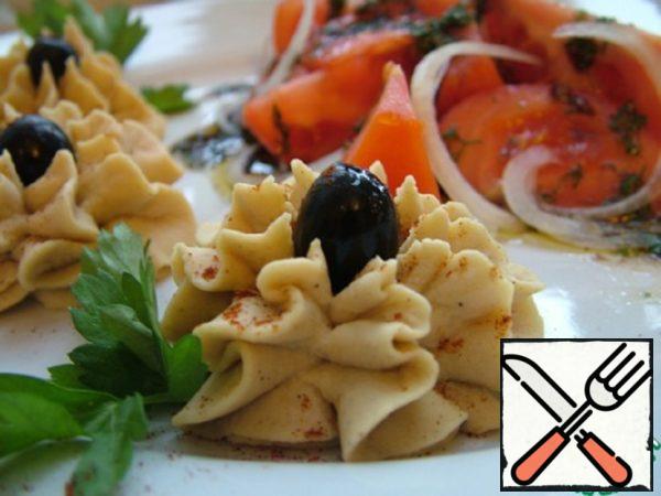 Hummus with Tomatoes "Balsamic" Recipe