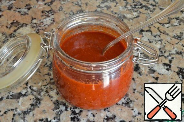 This sauce can be stored in the refrigerator for up to a week.