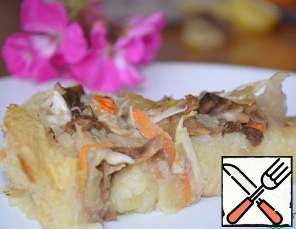 Potato Pie with Sauerkraut Recipe