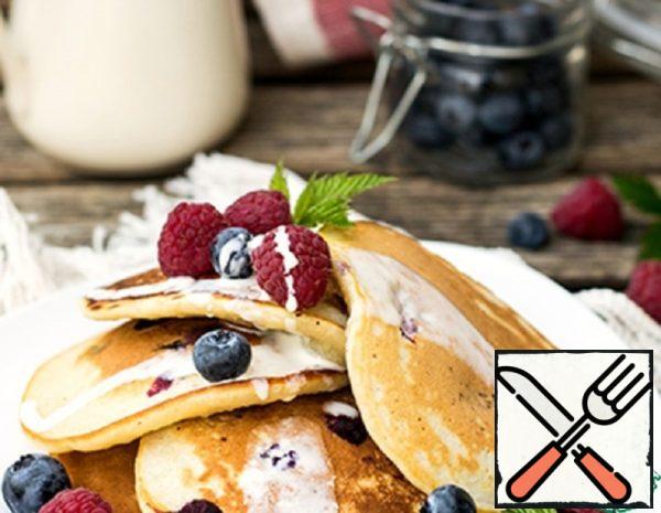 Pancake with Berries Recipe