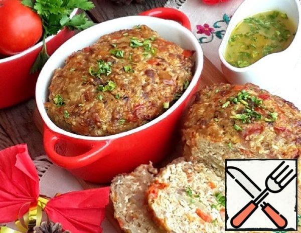 Meat Bread with Millet and Paprika Recipe