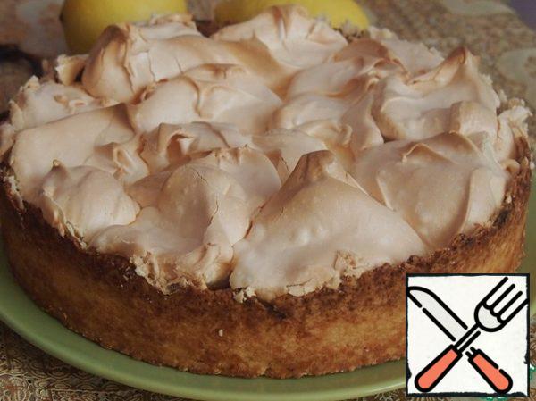 The cake will be served the next day.