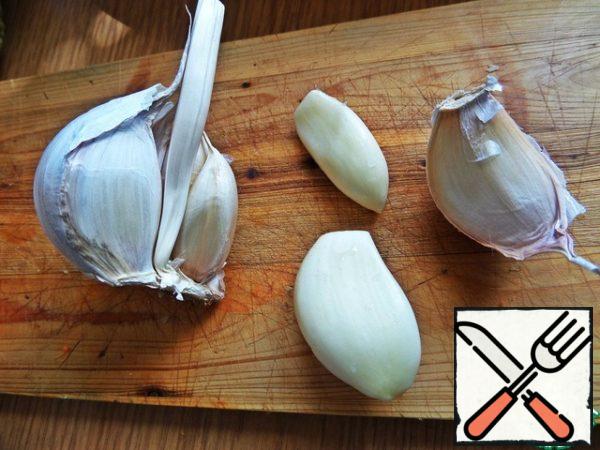 Garlic, if you like, here it is possible more.