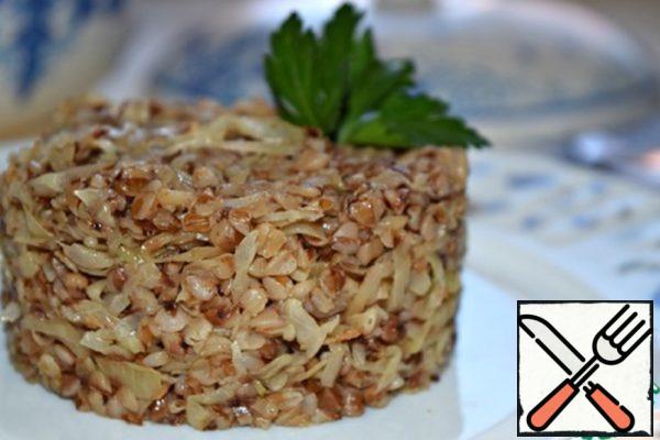 Buckwheat with Cabbage "Good Meal" Recipe