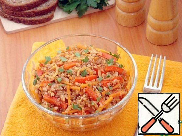 Spicy Buckwheat with Vegetables Recipe