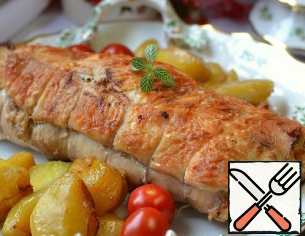 Turkey Roll with Buckwheat Recipe